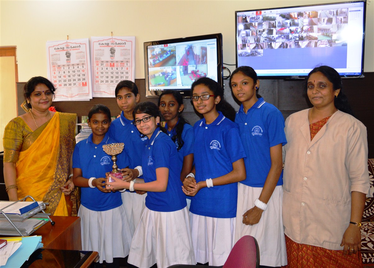 WINNERS OF CLASS 8 AEROBICS COMPETITION