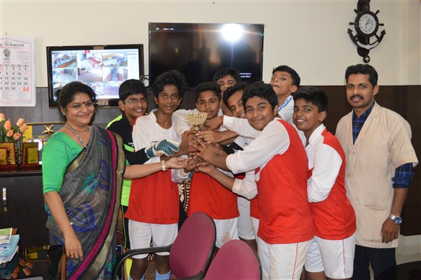 WINNERS OF CLASS 8 FOOTBALL COMPETITION