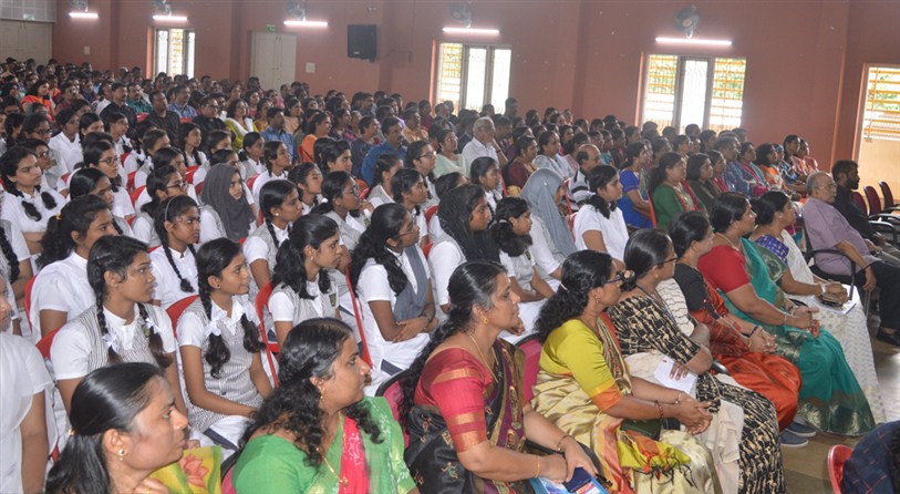 An orientation session by Dr.L R Madhujan