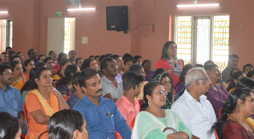 An orientation session by Dr.L R Madhujan