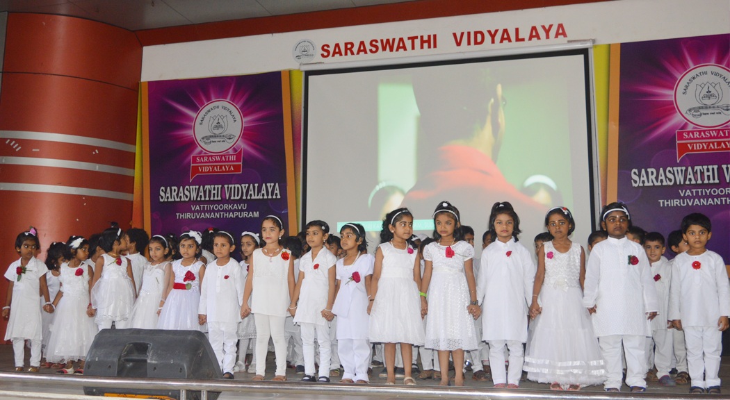 SARASWATHI VIDYALAYA CELEBRATED CHILDRENS DAY