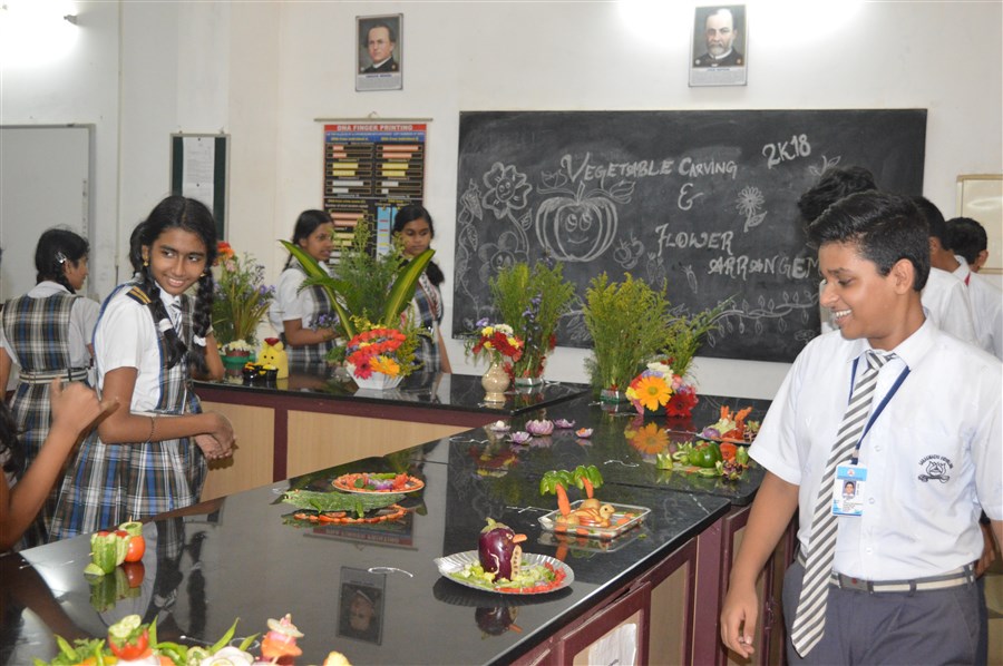 SWEET MAKING COMPETITION, FLOWER ARRANGEMENT AND VEGETABLE CARVING