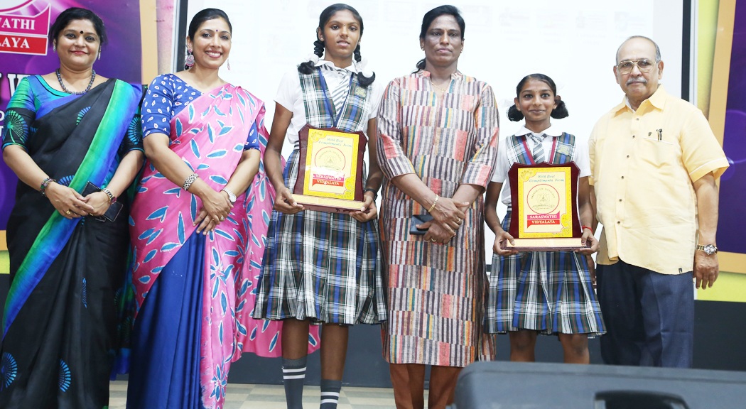 FELICITATION CEREMONY FOR THE YOUNG SPORTING STARS OF THE SCHOOL